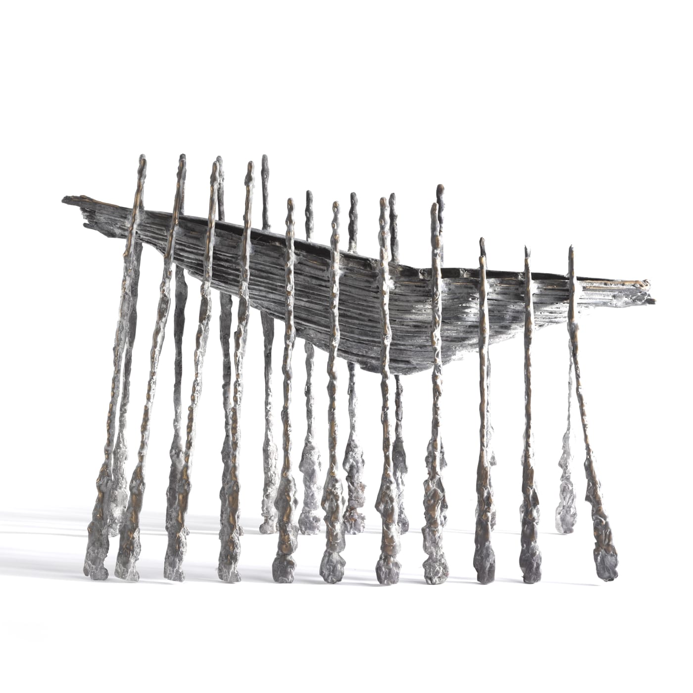 John Behan RHA, Angled Oarboat
