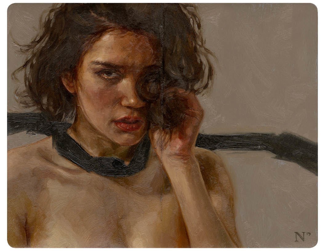 Aaron Nagel, Nikki Study on Moleskine, 2015