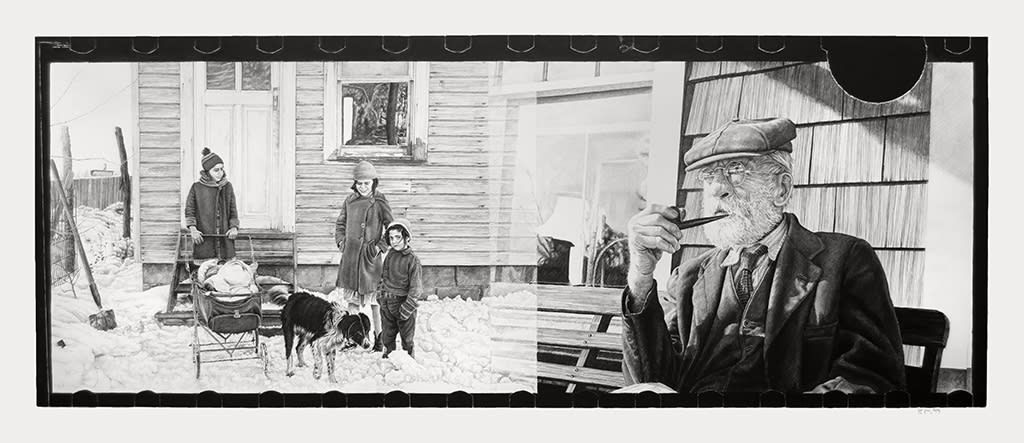 Joel Daniel Phillips, Killed Negative #12 / After Carl Mydans, 2020