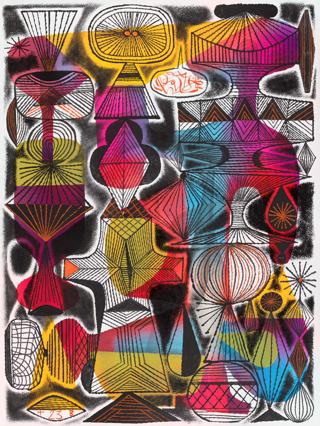 Tim Biskup, Ink Market, 2023