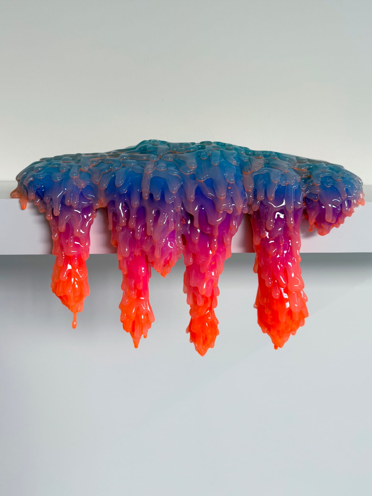 Dan Lam drippy sculpture on shelf