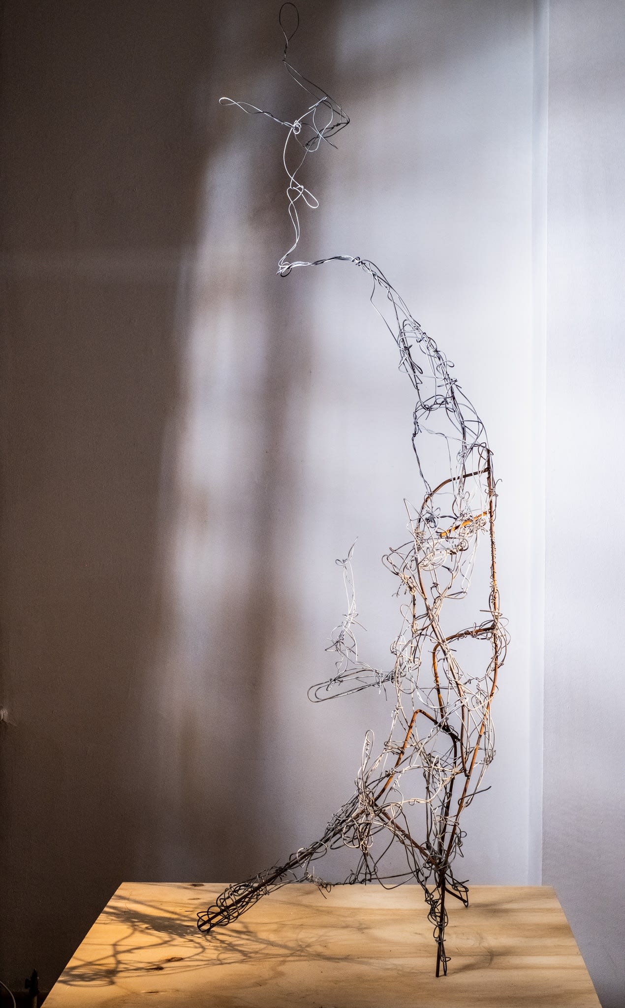 Tom Dixon, Wire Chair-Form Sculpture (Tall)