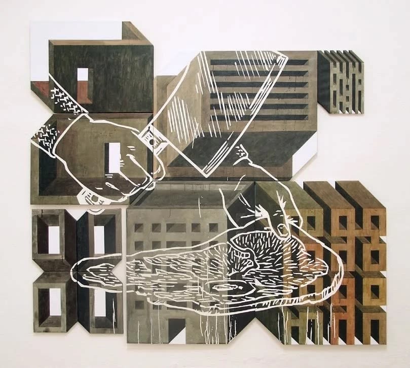 Ernesto Leal, Fragmentos para una escenografía de televisión #4, 2008-2009