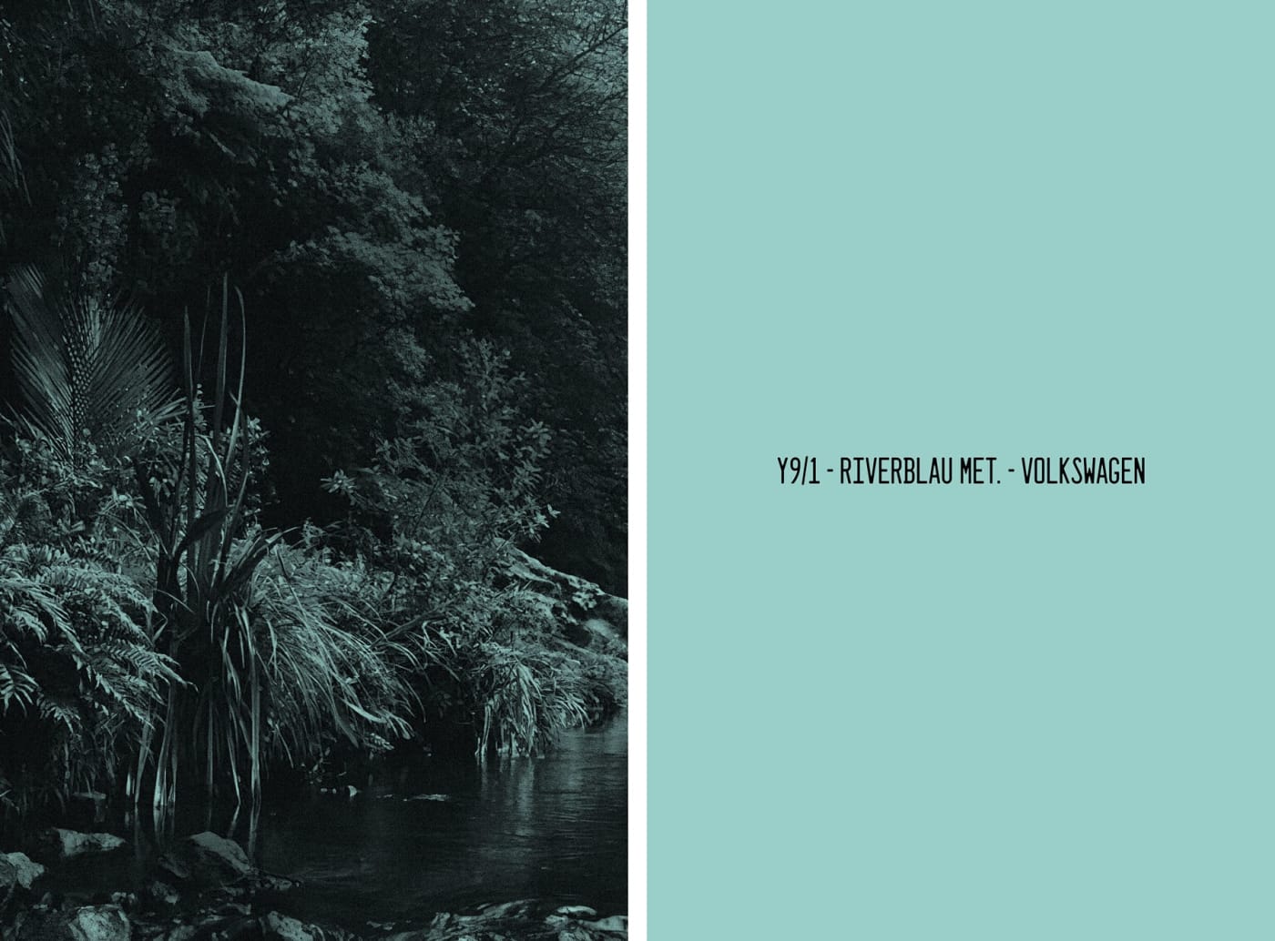 Mathieu Asselin, Undefined Landscape Mercedes Class-V & Y9/1 - Riverblau Met.- Volkswagen, 2023