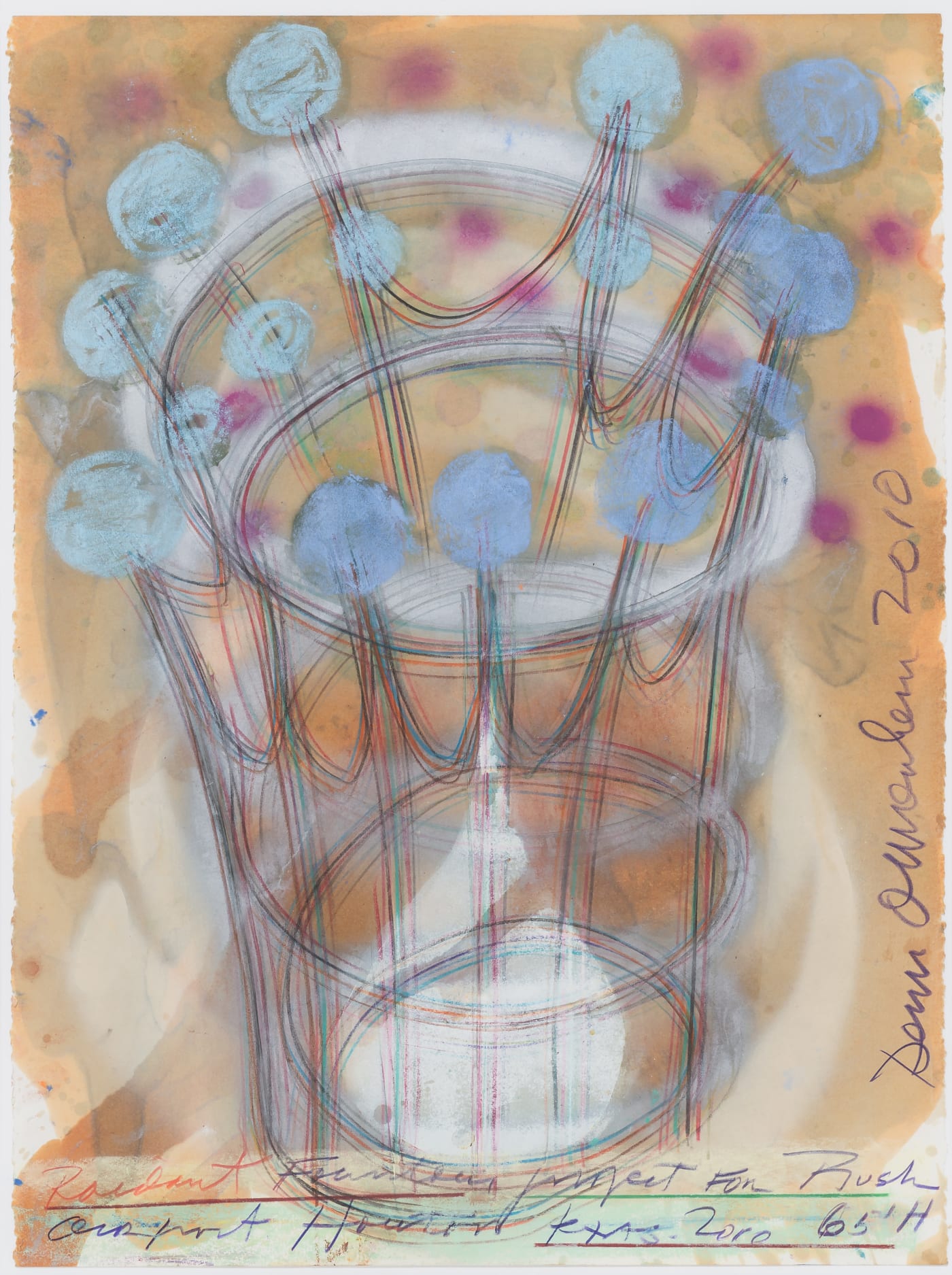 Dennis Oppenheim, Radiant Fountains, 2010