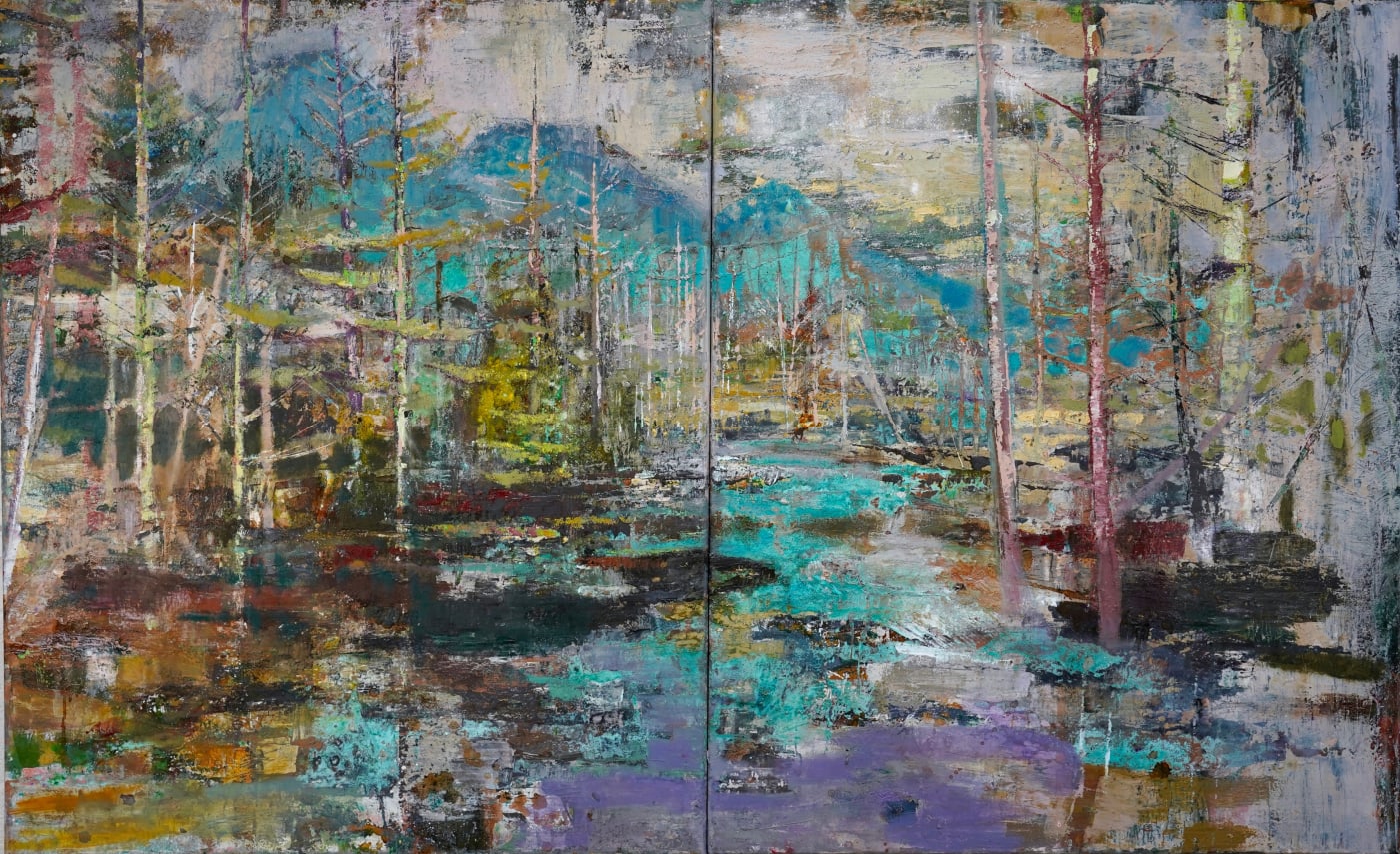 Peter Kettle, TAKEZAWA, KAMIKOCHI FOREST, EVENING