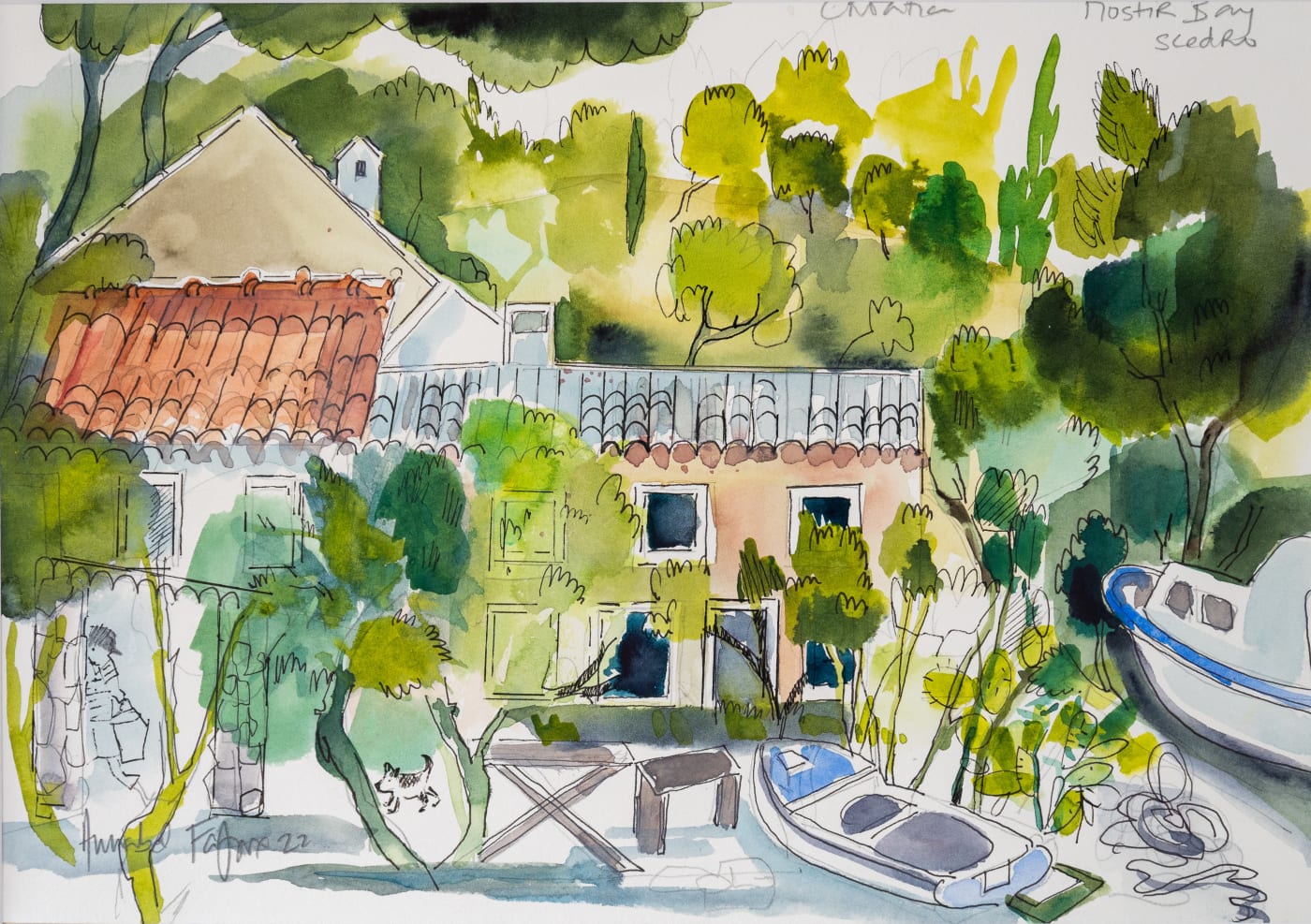 Annabel Fairfax, MOSTIR BAY, CROATIA