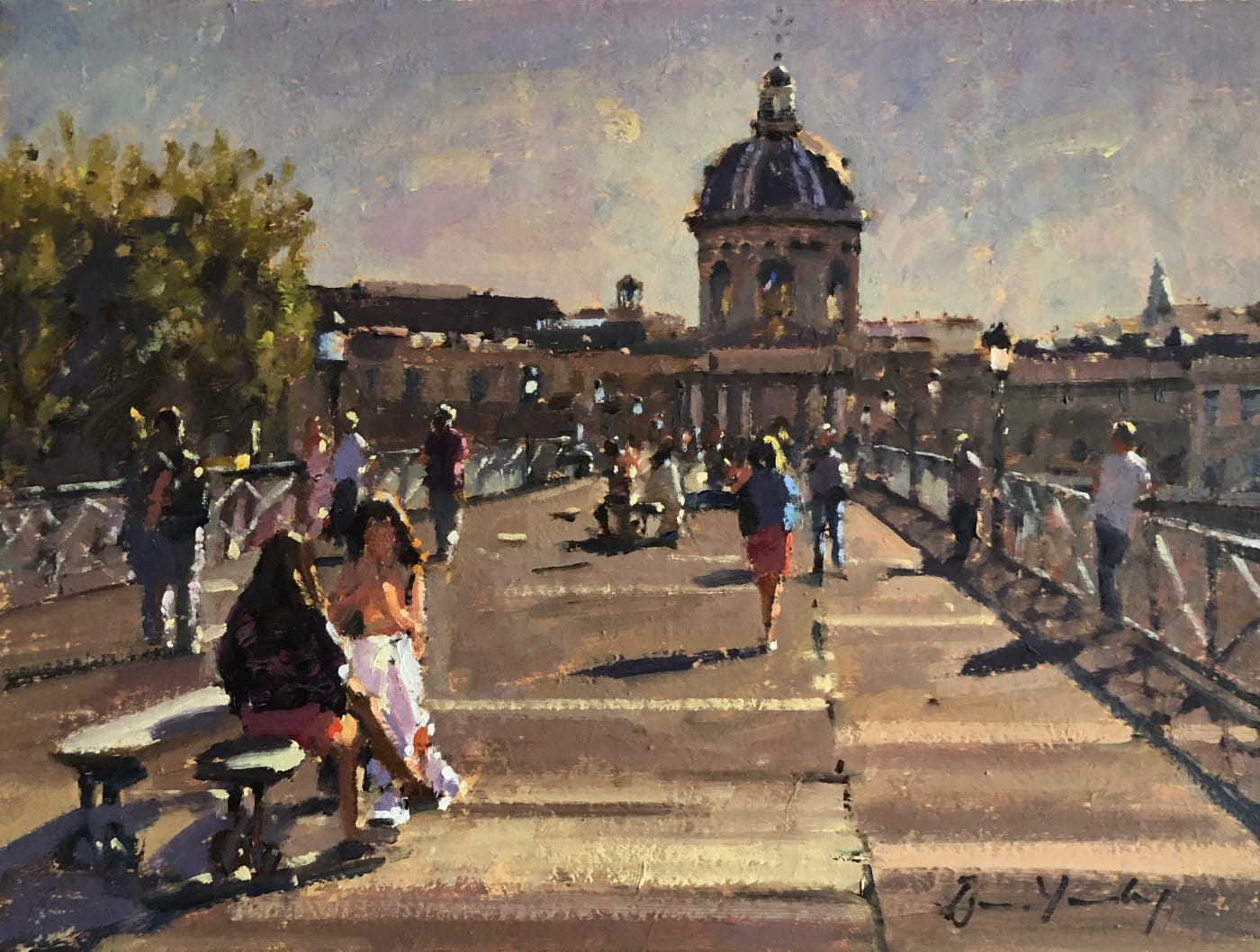 Bruce Yardley, PASSARELLE DES ARTS, PARIS