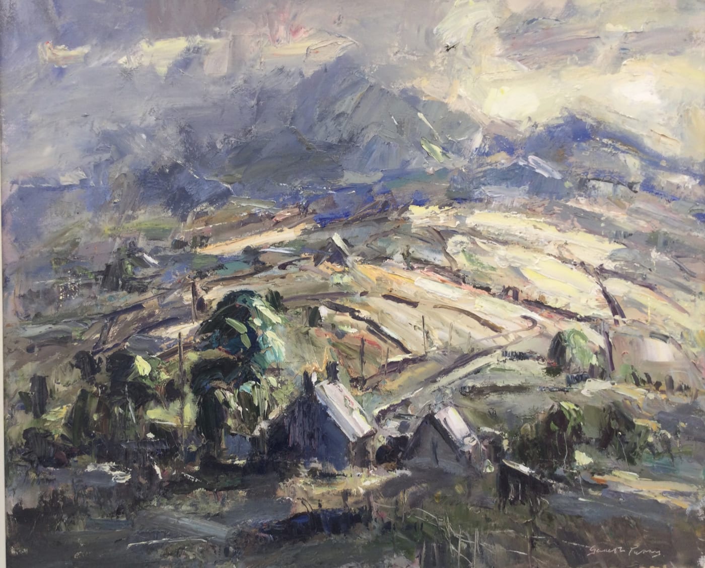 Gareth Parry, DAYBREAK, HILL FARM