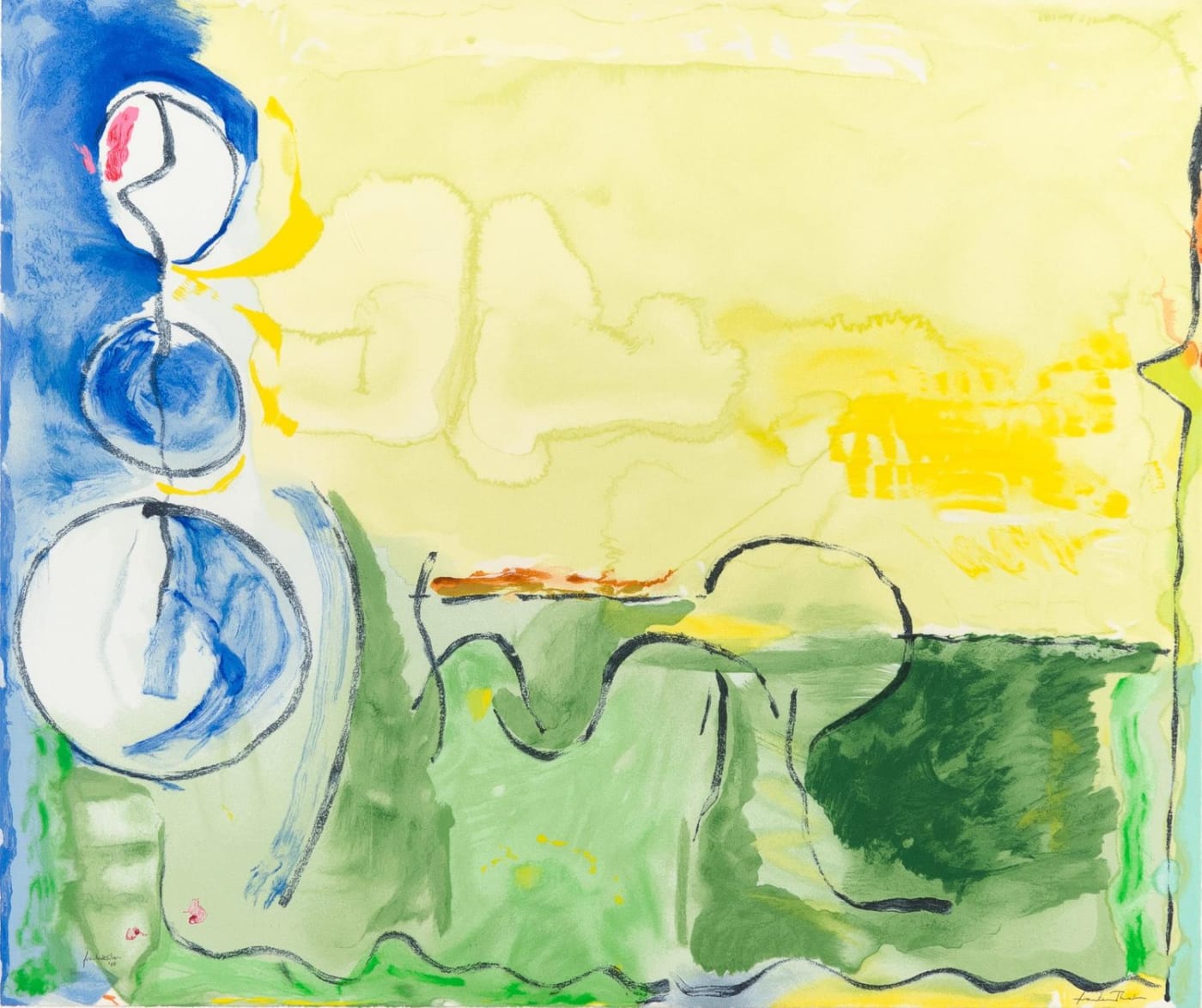 Helen Frankenthaler, Flotilla, 2006