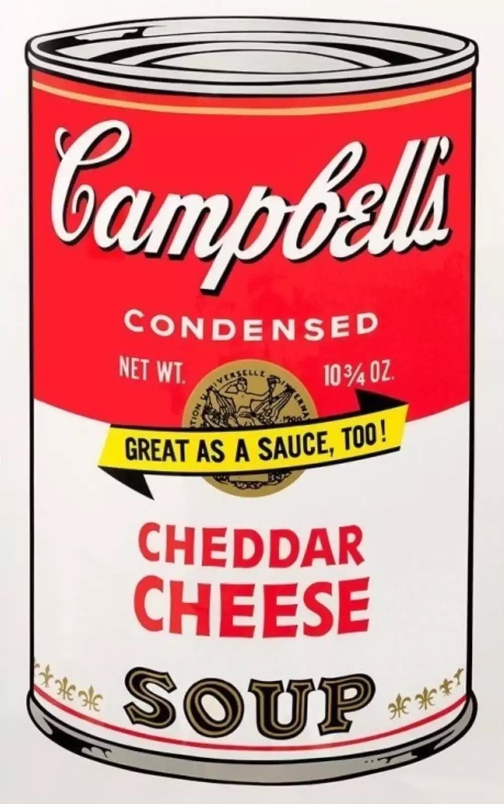 Andy Warhol, After Andy Warhol, Sunday B Morning, Cheddar Cheese, Campbells Soup II, 2015