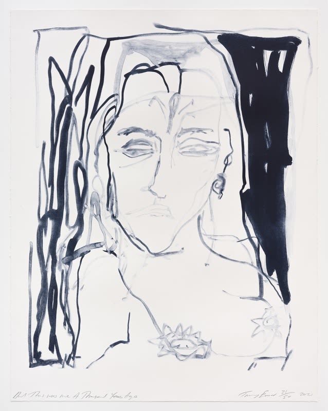 Tracey Emin, And This Was Me A Thousand Years Ago, 2022