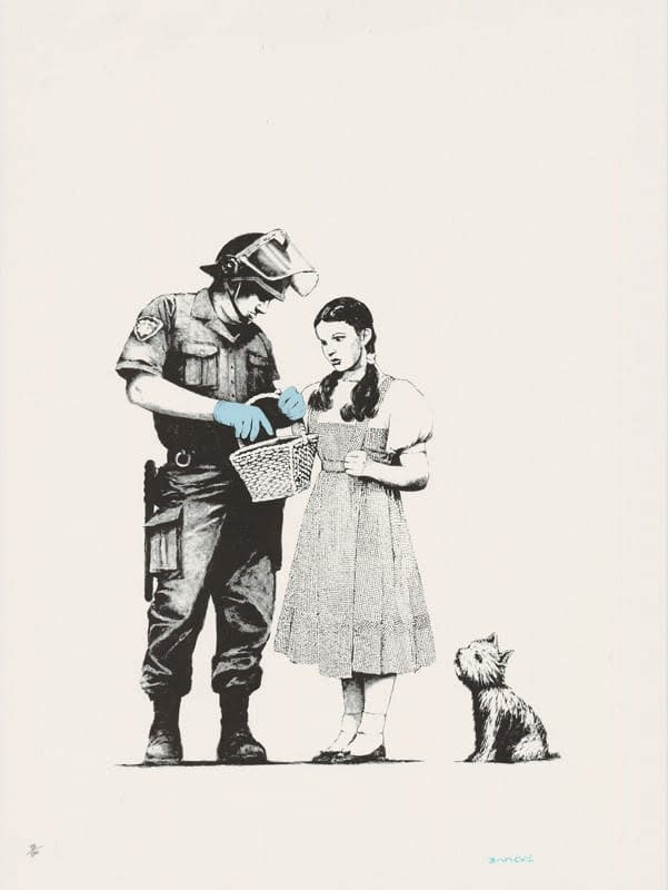 Banksy, Stop and Search, 2007