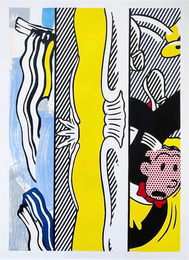 Roy Lichtenstein, Two Paintings: Dagwood’ from the Paintings series, 1984