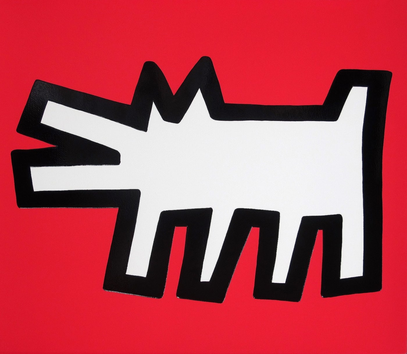 Keith Haring, Icons, Barking-Dog, 1990