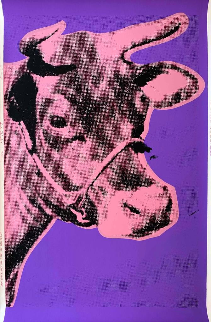 Andy Warhol, Cow_12A_Authenticated Warhol, 1976