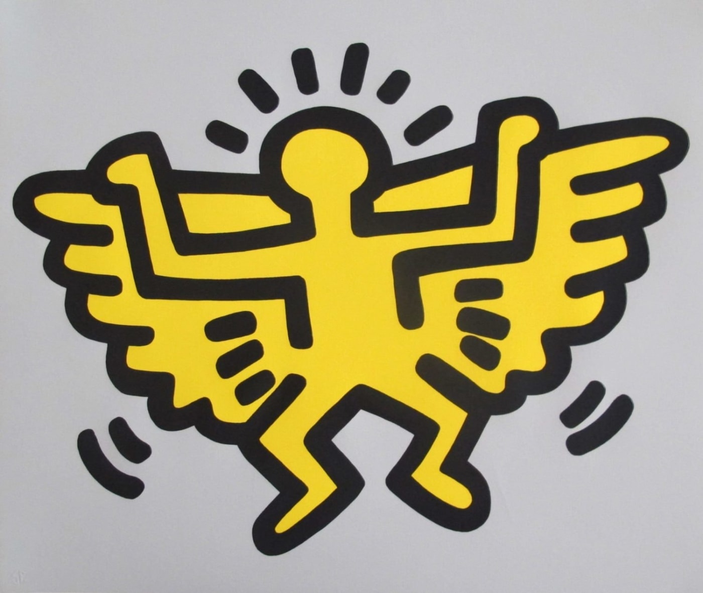 Keith Haring, Icons Winged Angel, 1990