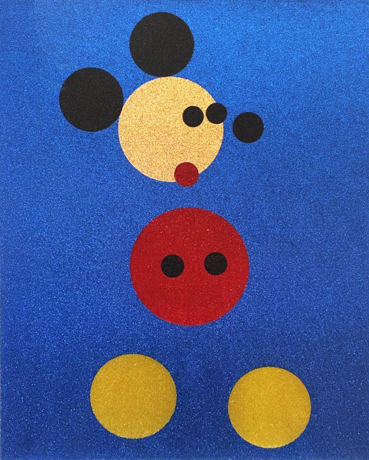 Damien Hirst, Spot Mickey, 2016