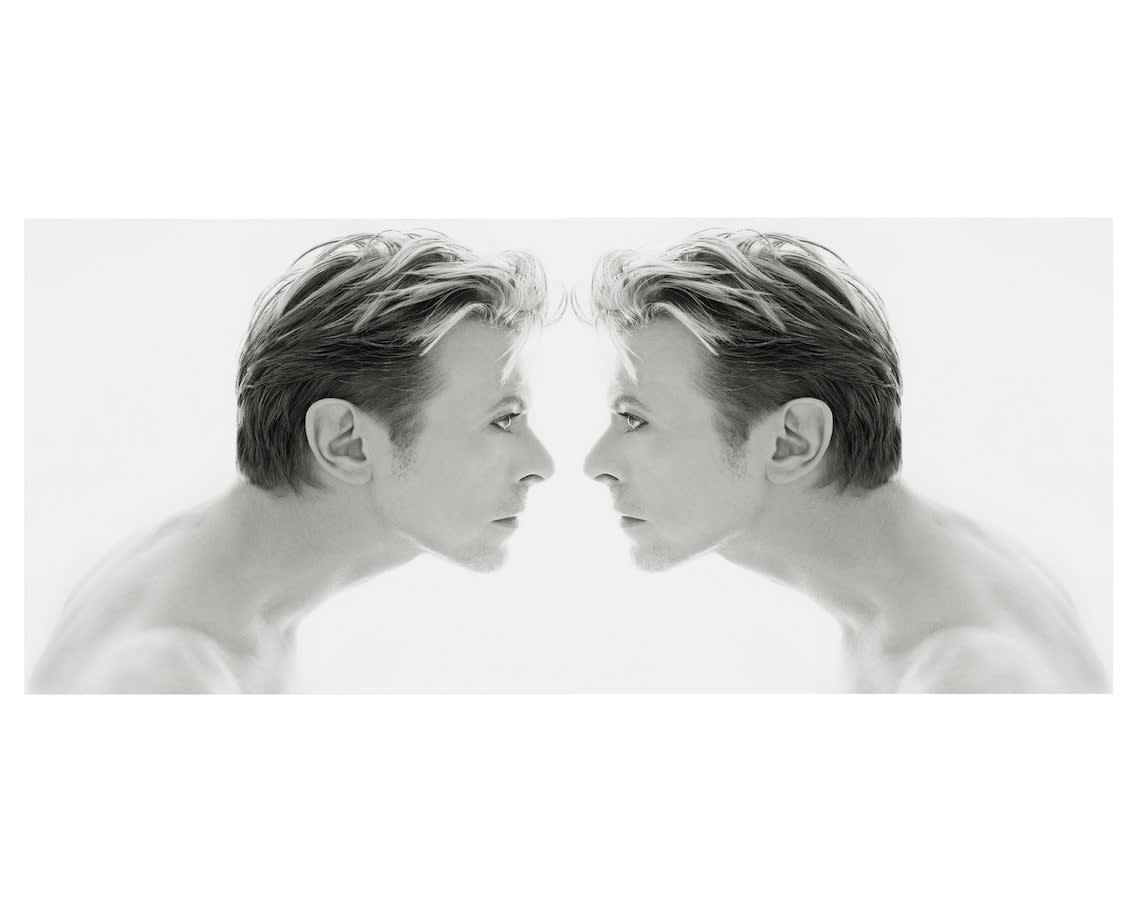 Kate Garner, Bowie Double Profile, 1995