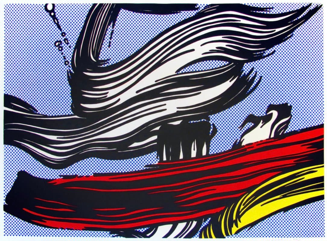 Roy Lichtenstein, Brushstrokes, 1967