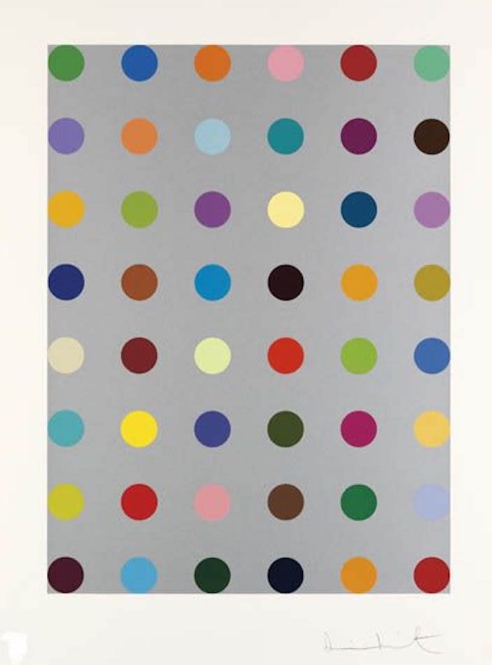Damien Hirst, Lepidine, 2008