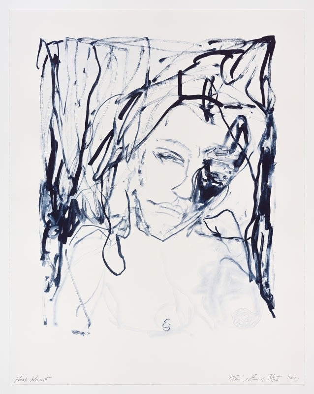 Tracey Emin, Hurt Heart, 2022