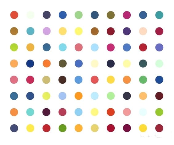 Damien Hirst, Dequalinium Chloride,, 2016