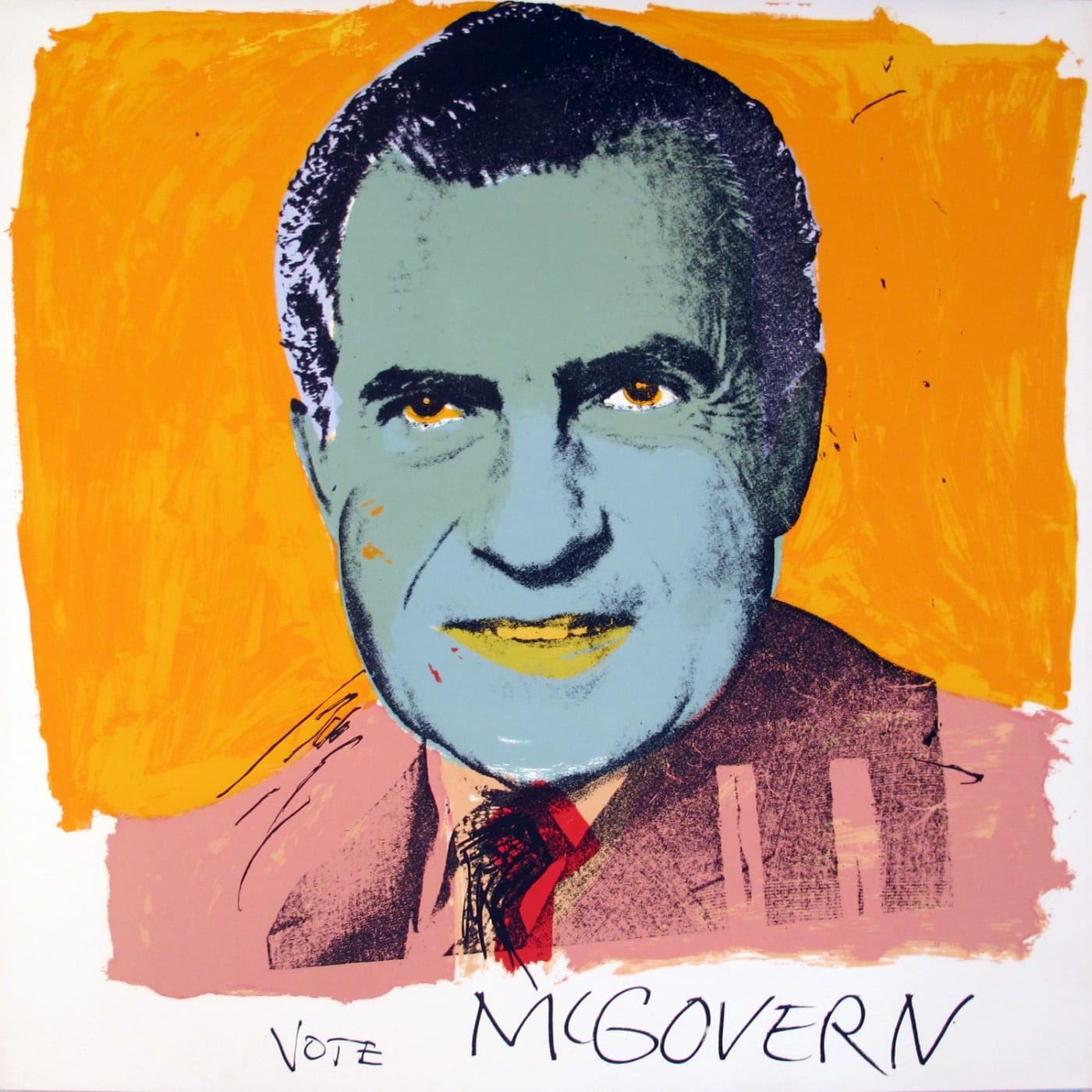 Andy Warhol, Vote_McGovern Warhol, 1972