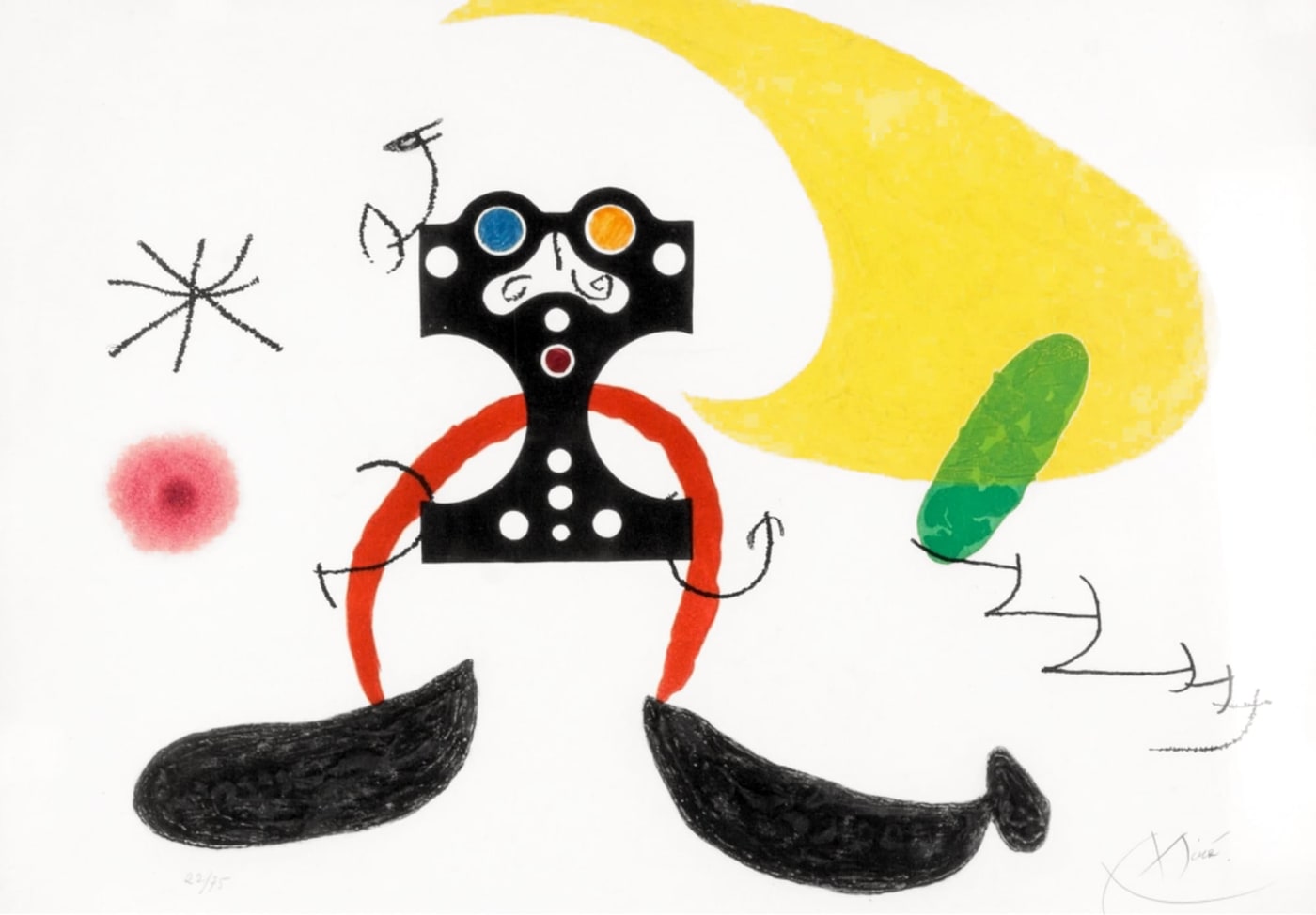 Joan Miro, Le Cosmonaute, 1969