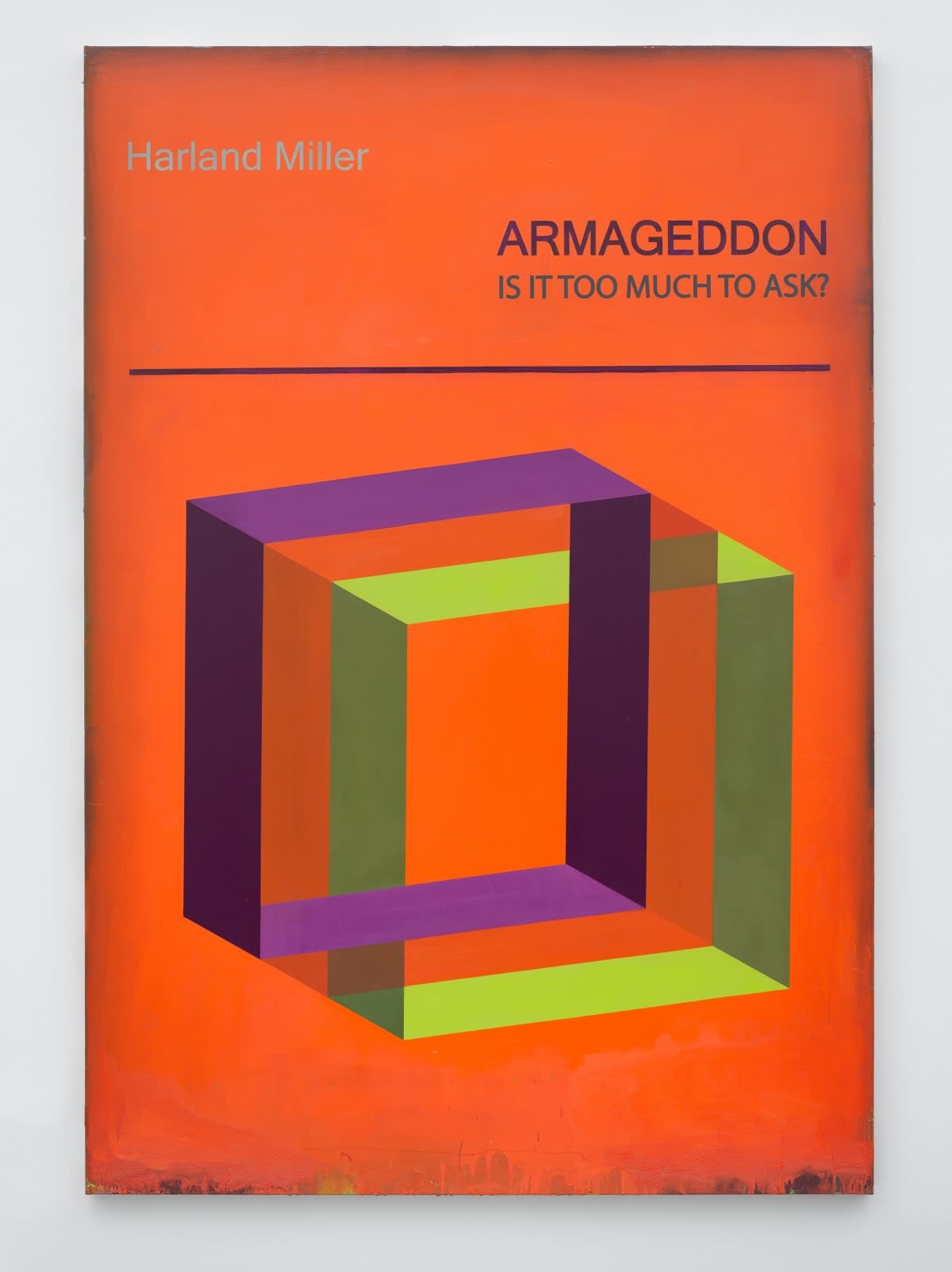 Harland Miller, Armageddon: Is It Too Much To Ask?, 2017