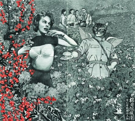 QIU JIE, MAO IN THE COTTON FIELD, 2007