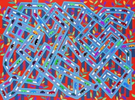 YUE MIN JUN, MAZE-3, 2006