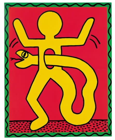 KEITH HARING, UNTITLED, OCTOBER 7. 1982