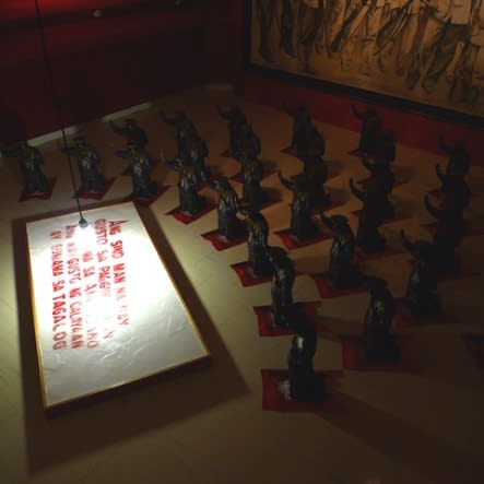 LESLIE DE CHAVEZ, LITANY OF THE 32 DEVOTEES, 2014