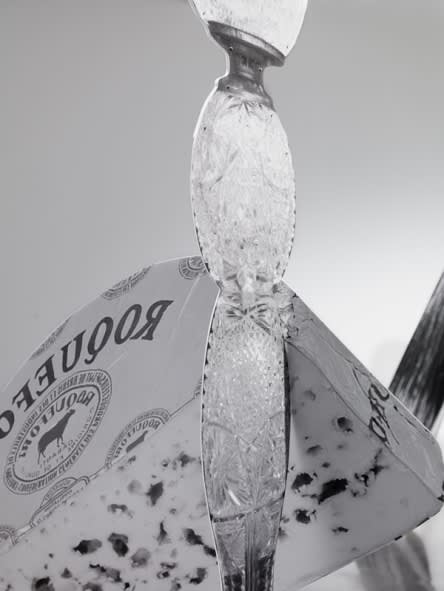 GWON OSANG, NEW STRUCTURE 5, CHEESE AND CRYSTAL LAMP, 2014