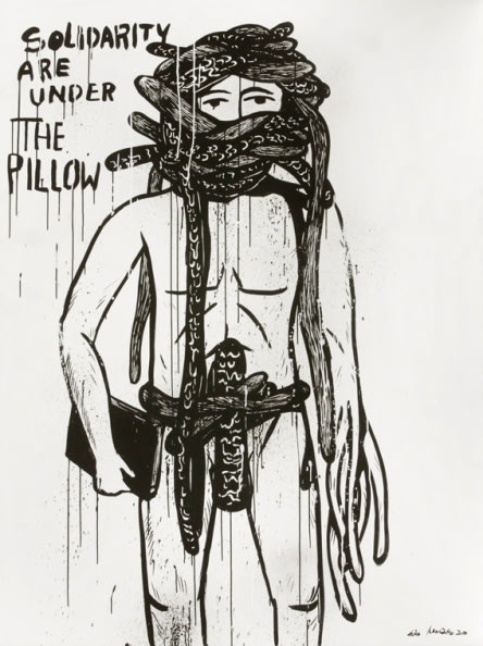 EKO NUGROHO, SOLIDARITY ARE UNDER THE PILLOW, 2012