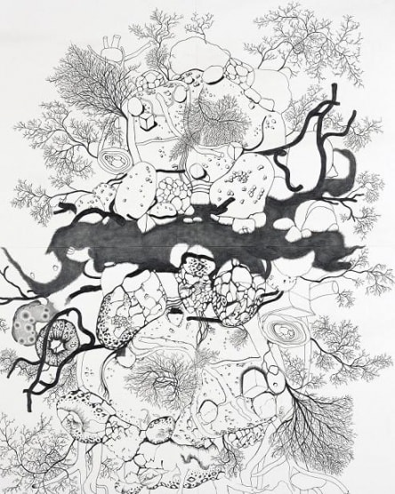 LEE SEUNGAE, GROWING TIME (STILL-LIFE MONSTER SERIES I), 2008