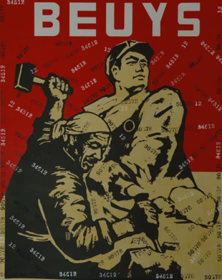 WANG GUANGYI, GREAT CRITICISM - BEUYS, 2005