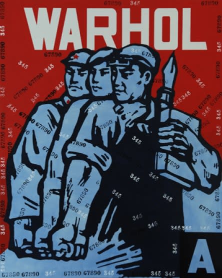 WANG GUANGYI, GREAT CRITICISM - WARHOL, 2005