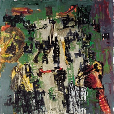 MARKUS LÜPERTZ, MEN WITHOUT WOMEN, PARSIFAL, 1994
