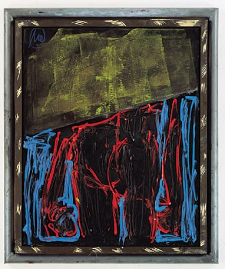 MARKUS LÜPERTZ, NUDE BACK, 2005