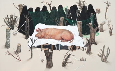 LEE JINJU, A FRAIL HYMN, 2017