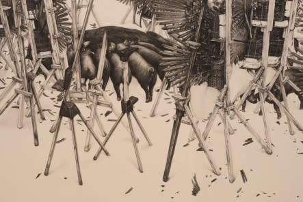 LEE JINJU, DECEPTIVE WELL(DETAIL), 2017