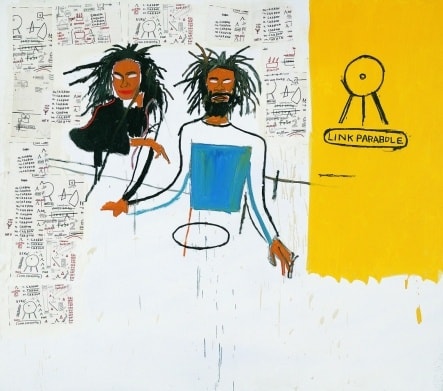 JEAN MICHEL BASQUIAT, TING, 1984