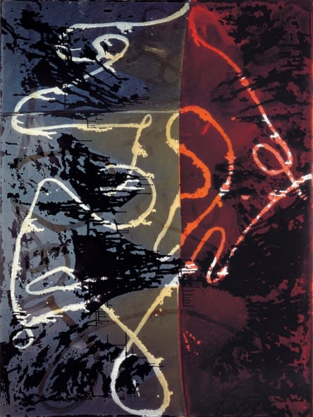SIGMAR POLKE, NEUE SCHLEIFEN, 1988
