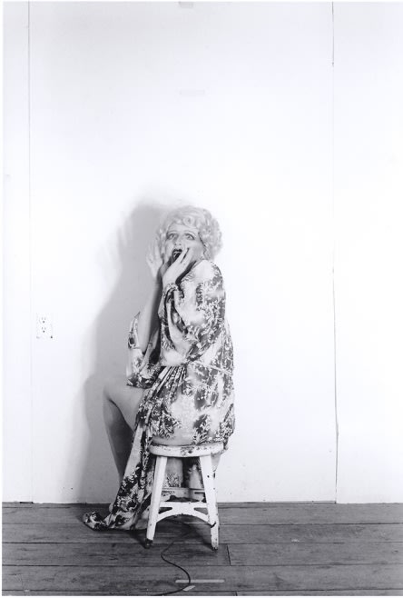CINDY SHERMAN, UNTITLED #382, THE ACTRESS (AT THE MURDER SCENE), 1976/2000