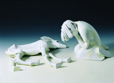 KIM SIMONSSON, CRYING GIRL WITH ANIMAL, 2005