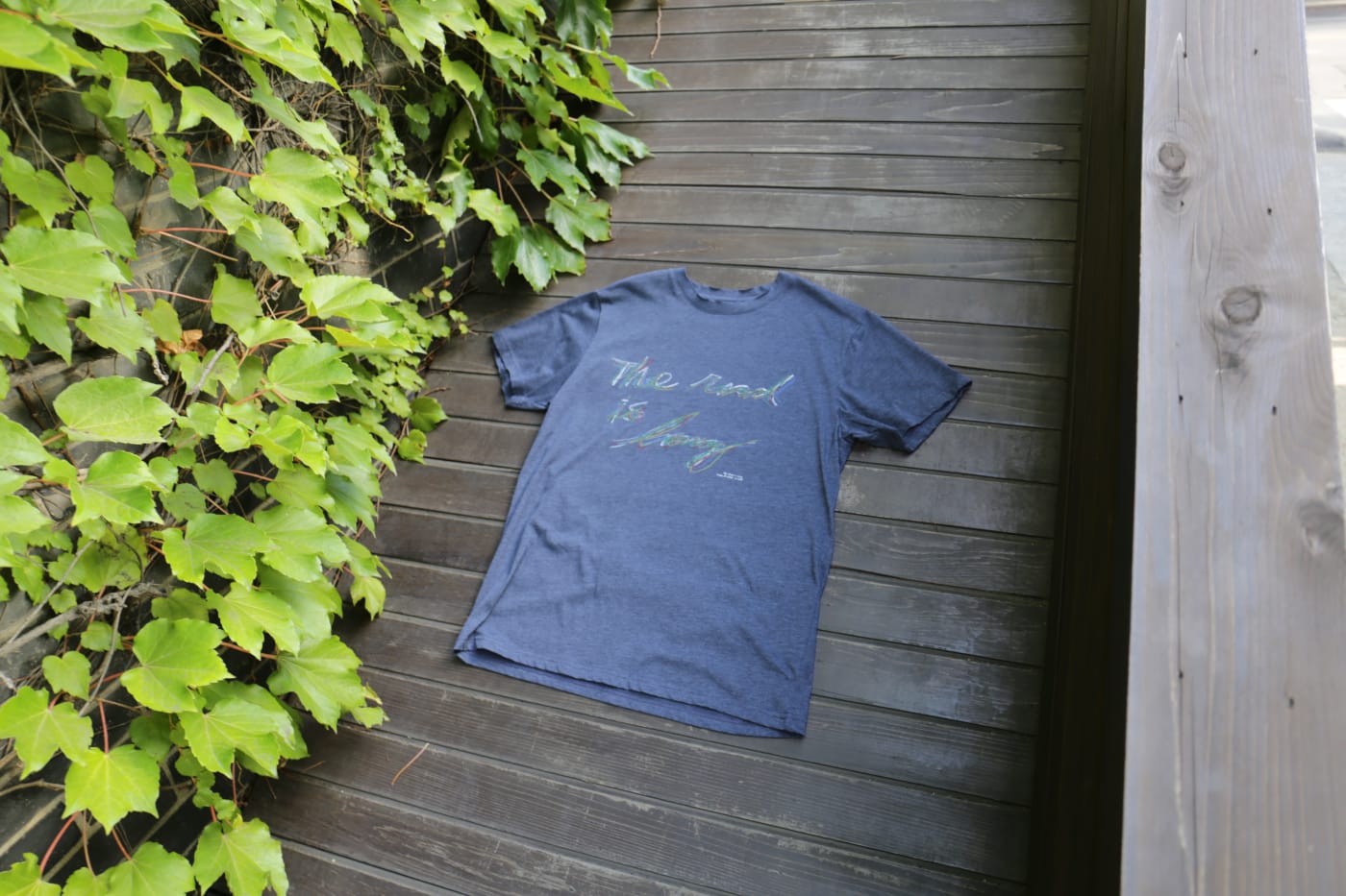 CI Kim Short Sleeved Top / Navy Text