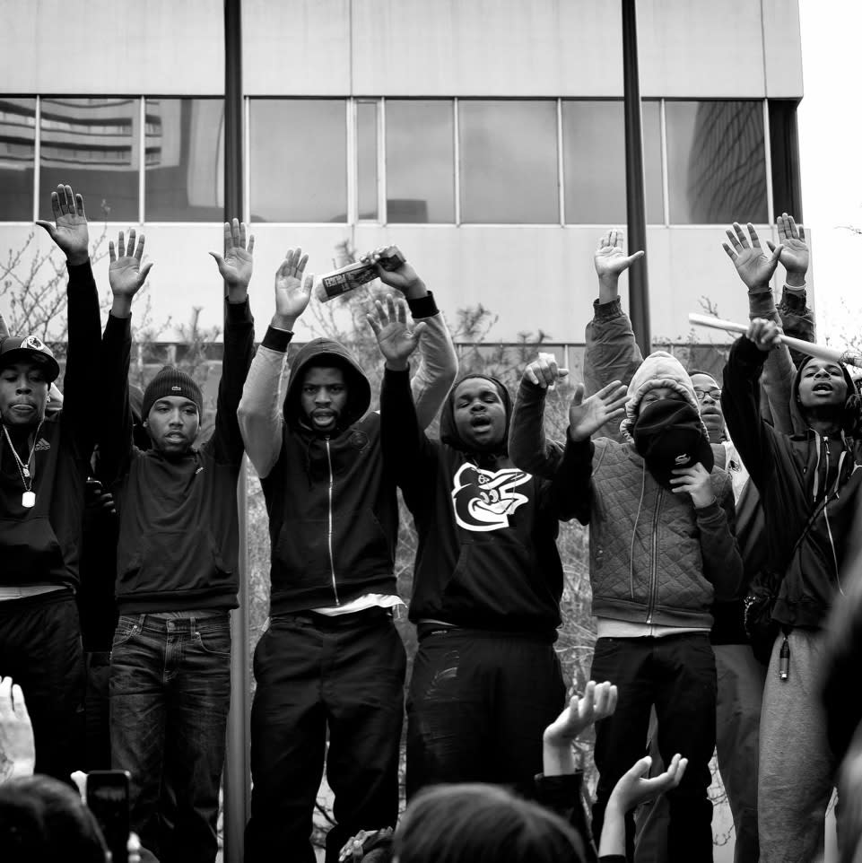 Sheila Pree Bright #1960 Now (Protest, 'All Night, All Day, We're Gonna Fight for Freddie Gray), 2015