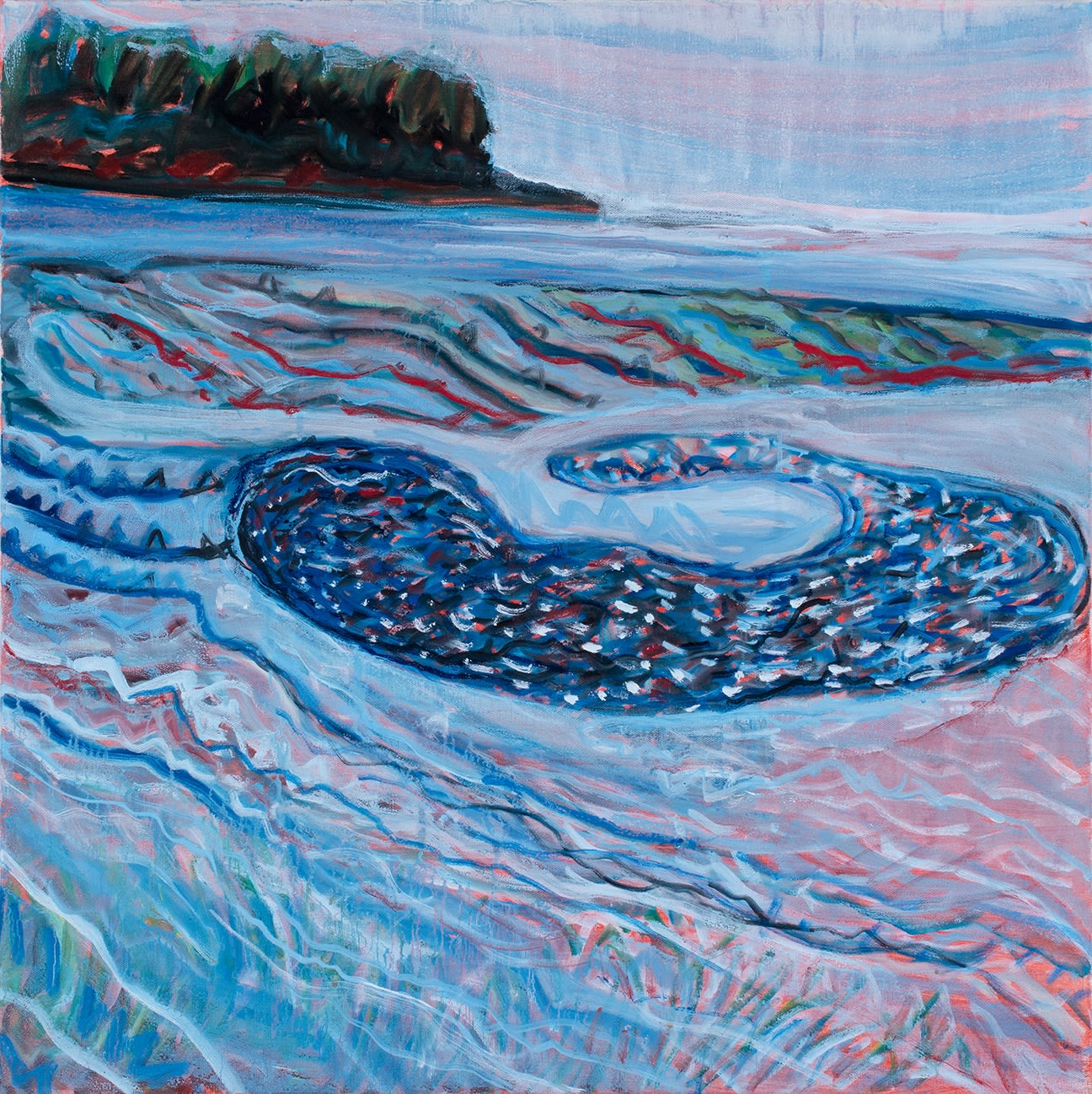 Brita Holmquist: Overhomer - Paintings from Around the Bay
